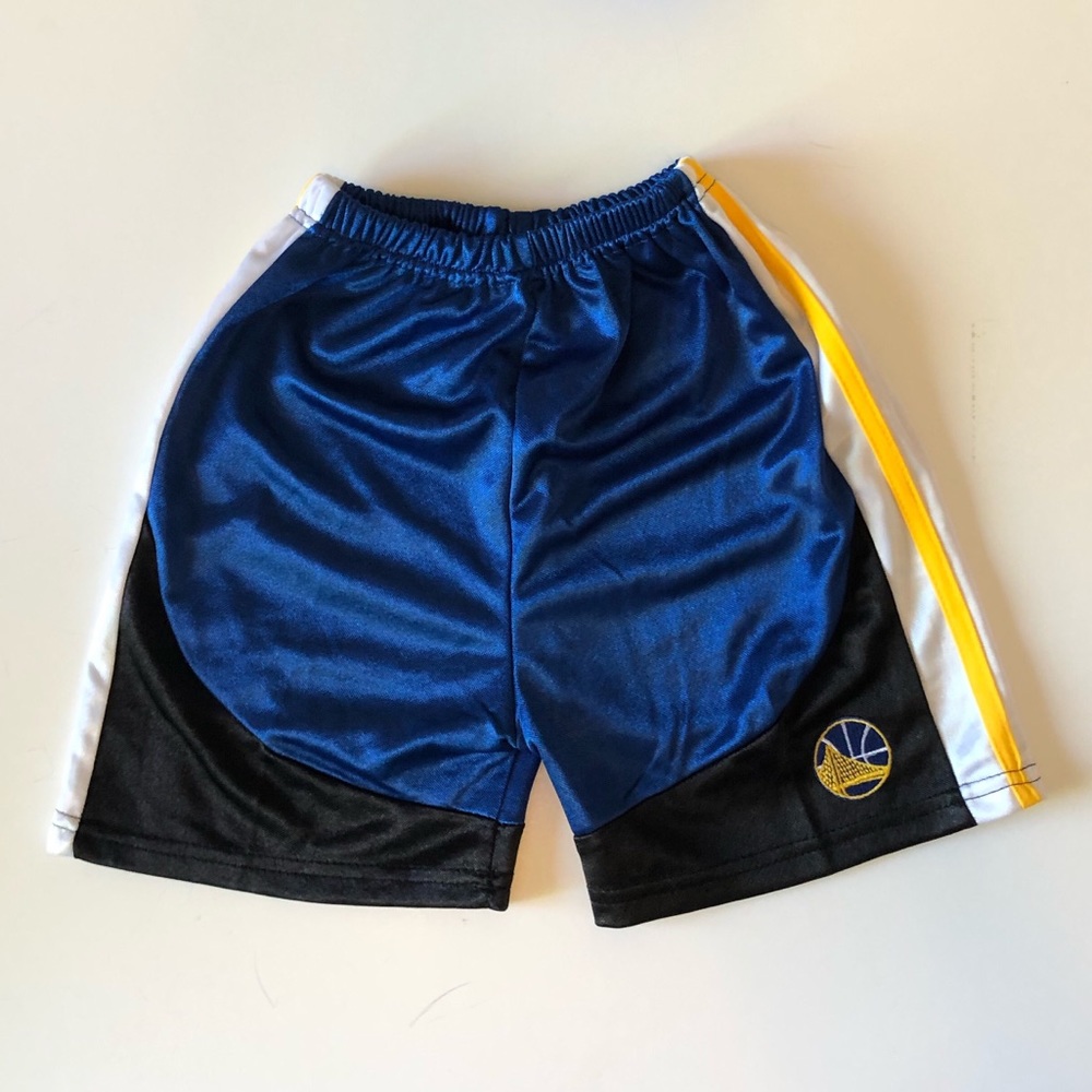SPORT 2T BASKET BALL SHORTS BLUE / YELLOW / WHITE